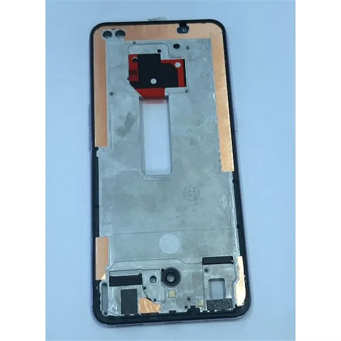 Carcasa central o marco negra para Oppo Reno 4 calidad premium