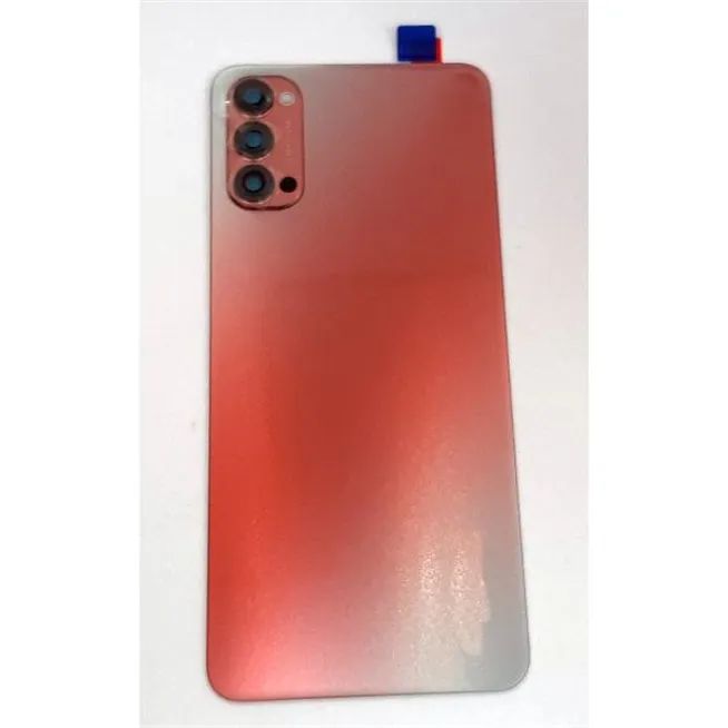 Tapa trasera o tapa bateria rosa para Oppo Reno 4  mas cubierta camara