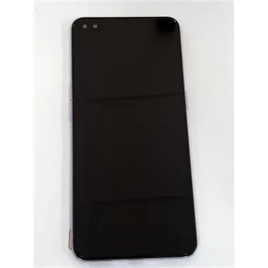 Pantalla lcd para Oppo Reno 4 mas tactil negro mas marco lila compatible