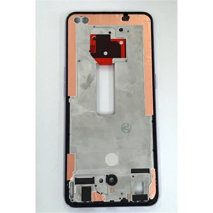 Carcasa central o marco purpura para Oppo Reno 4 Lite calidad premium