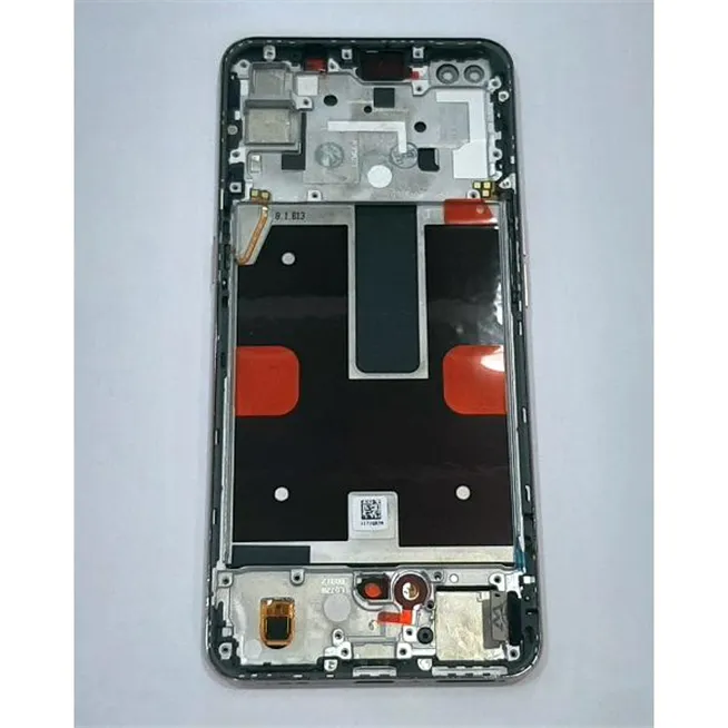 Pantalla lcd para Oppo Reno 4 Lite mas tactil negro mas marco rosa calidad premium