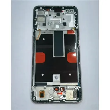 Pantalla lcd para Oppo Reno 4 Lite mas tactil negro mas marco rosa calidad premium