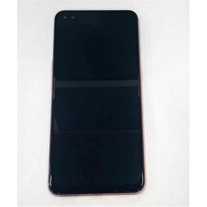 Pantalla lcd para Oppo Reno 4 Lite mas tactil negro mas marco rosa calidad premium