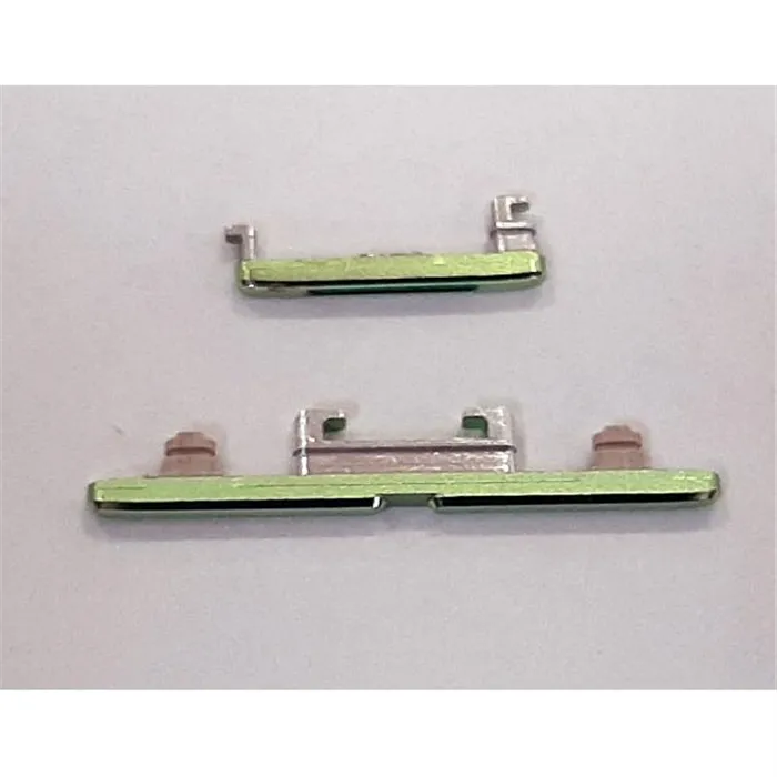 Set 2 botones verdes para Oppo Reno 4 Pro 5G calidad premium