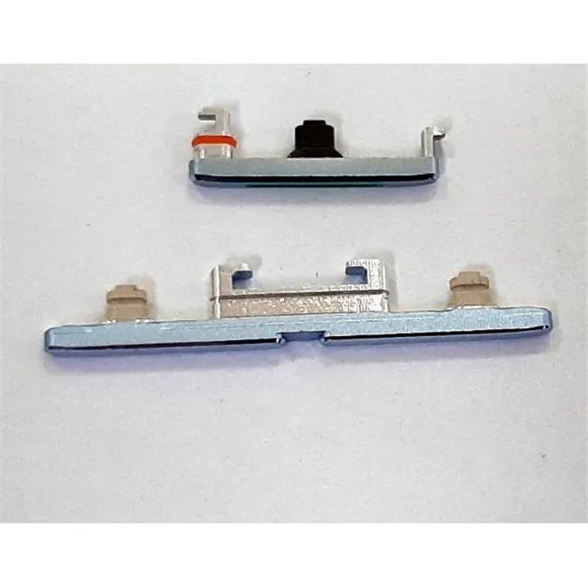 Set 2 botones azules para Oppo Reno 4 Pro 5G calidad premium