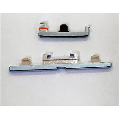 Set 2 botones azules para Oppo Reno 4 Pro 5G calidad premium