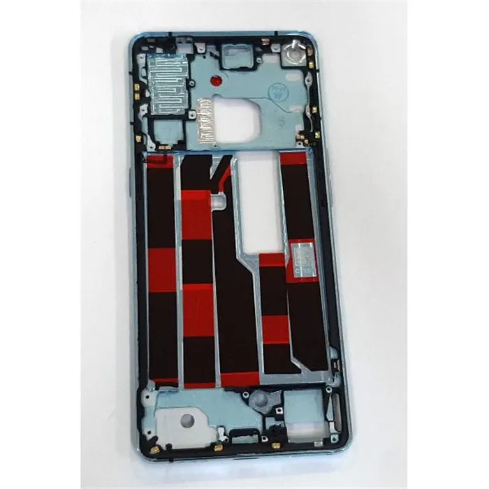 Carcasa central o marco azul para Oppo Reno 4 Pro 5G calidad premium