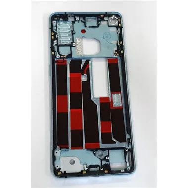 Carcasa central o marco azul para Oppo Reno 4 Pro 5G calidad premium