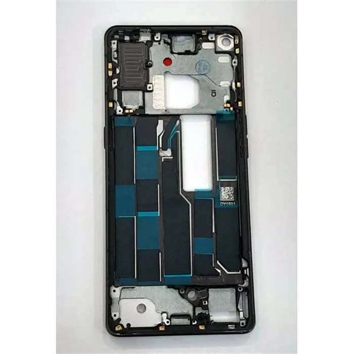 Carcasa central o marco negro para Oppo Reno 4 Pro 5G calidad premium