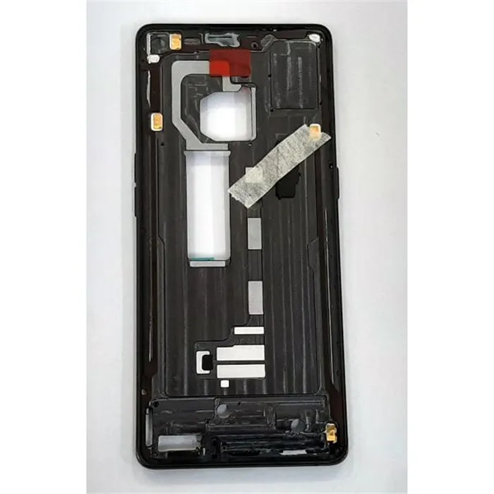 Carcasa central o marco negro para Oppo Reno 4 Pro 5G calidad premium