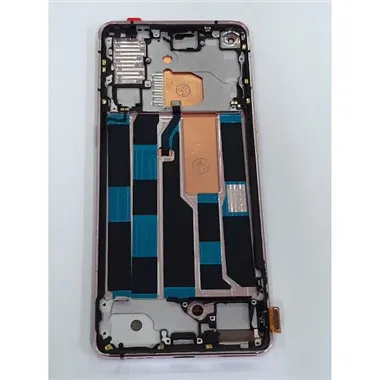 Pantalla lcd para Oppo Reno 4 Pro 5G mas tactil negro mas marco rosa calidad premium