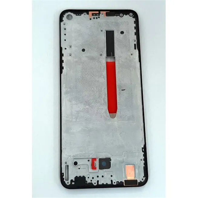 Carcasa central o marco negro para Oppo Reno 4 SE calidad premium