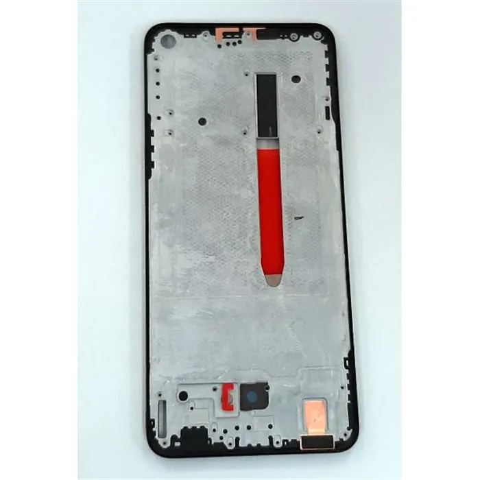 Carcasa central o marco negro para Oppo Reno 4 SE calidad premium