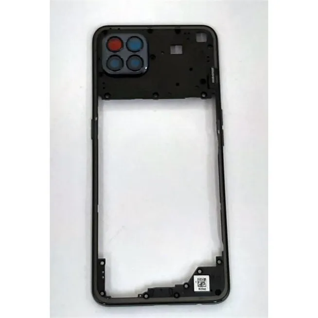 Carcasa central o marco negro para Oppo Reno 4 SE calidad premium