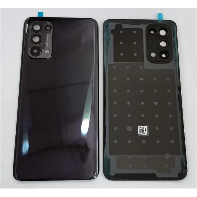 Tapa trasera o tapa bateria negra para Oppo Reno 5 4G mas cubierta camara