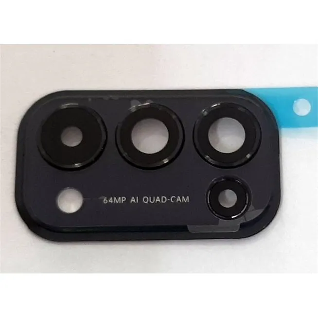 Cubierta camara negra para Oppo Reno 5 4G calidad premium