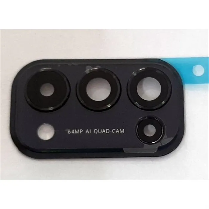 Cubierta camara negra para Oppo Reno 5 4G calidad premium