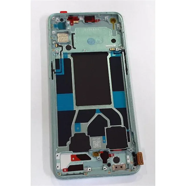 Pantalla lcd para Oppo Reno 6 5G mas tactil negro mas marco verde calidad premium