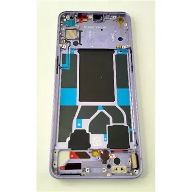 Pantalla lcd para Oppo Reno 6 5G mas tactil negro mas marco purpura calidad premium
