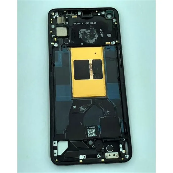 Carcasa central o marco negro para Oppo Reno 6 5G CPH2251 calidad premium