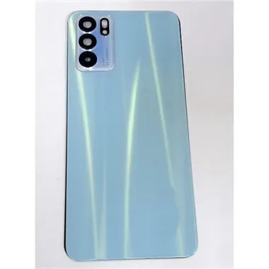 Tapa trasera o tapa bateria azul para Oppo Reno 6 5G mas cubierta camara