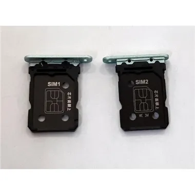 Soporte o bandeja dual sim azul para Oppo Reno 6 5G CPH2251 calidad premium