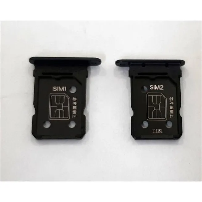 Soporte o bandeja dual sim negra para Oppo Reno 6 5G CPH2251 calidad premium