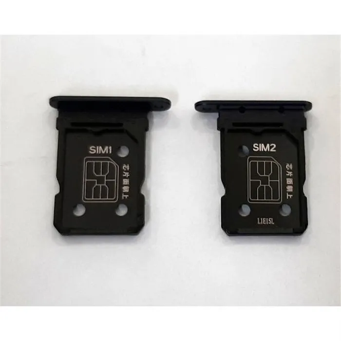 Soporte o bandeja dual sim negra para Oppo Reno 6 5G CPH2251 calidad premium