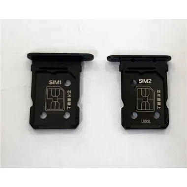 Soporte o bandeja dual sim negra para Oppo Reno 6 5G CPH2251 calidad premium