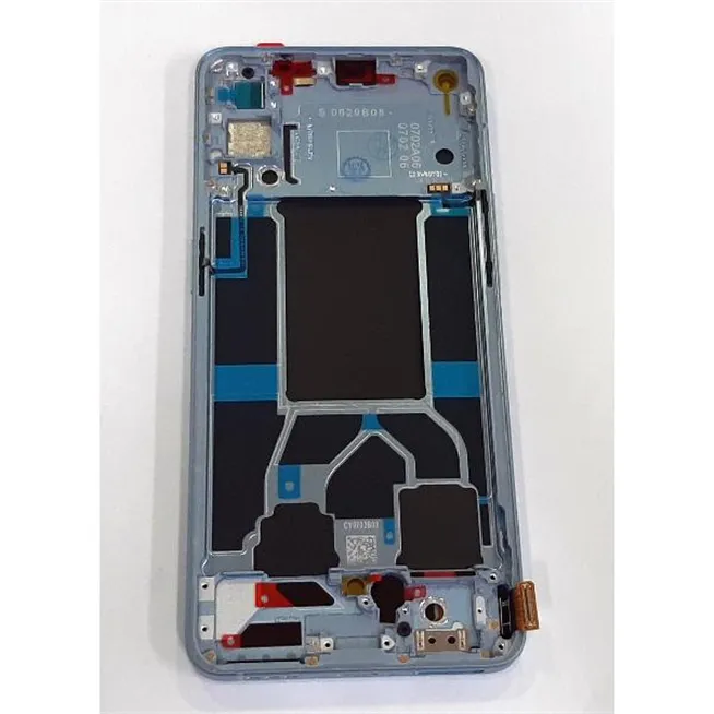 Pantalla lcd para Oppo Reno 6 5G mas tactil negro mas marco azul calidad premium