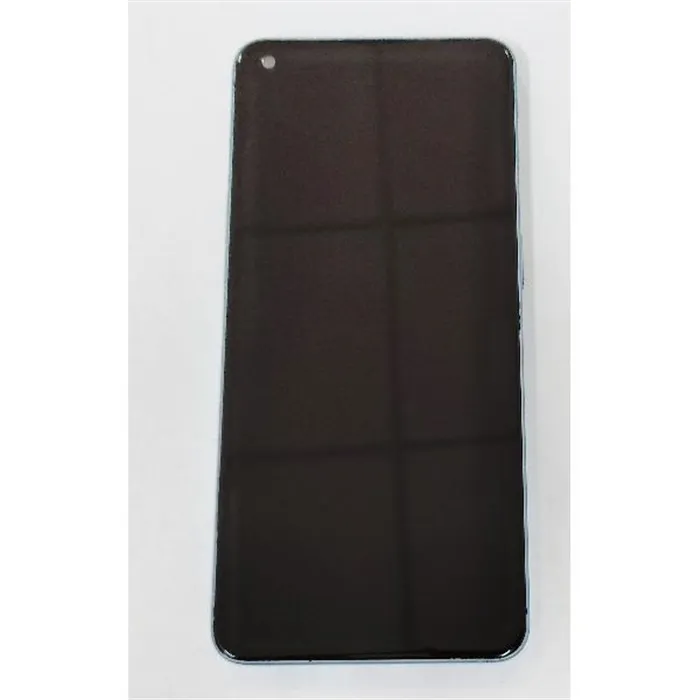 Pantalla oled para Oppo Reno 6 5G mas tactil negro mas marco azul calidad compatible hehui