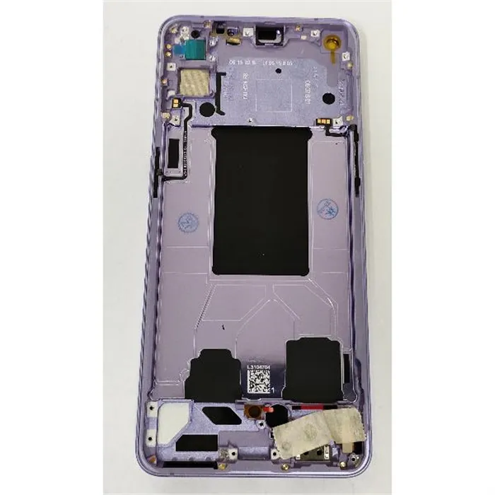 Pantalla oled para Oppo Reno 6 5G mas tactil negro mas marco purpura calidad compatible hehui