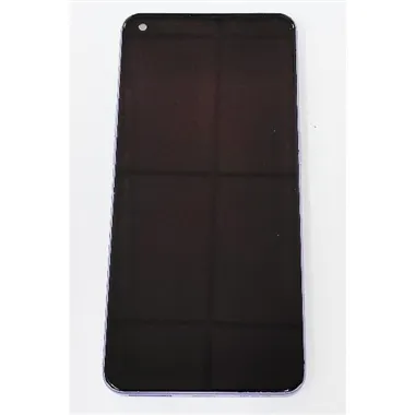 Pantalla oled para Oppo Reno 6 5G mas tactil negro mas marco purpura calidad compatible hehui