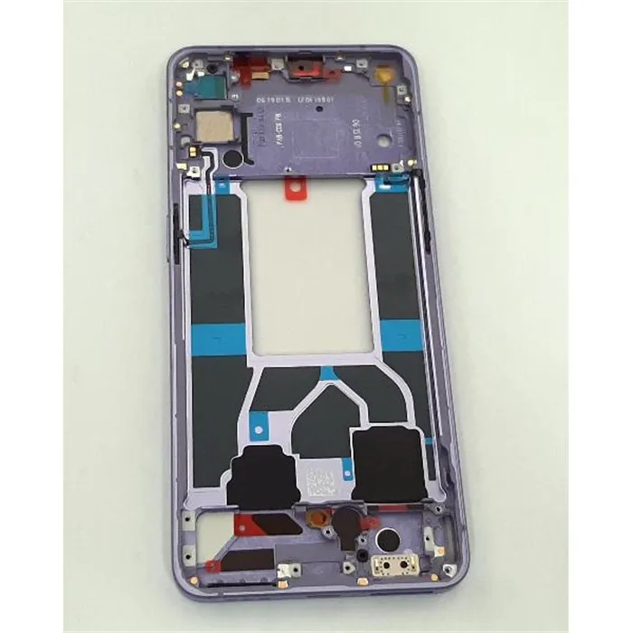 Carcasa central o marco purpura para Oppo Reno 6 5G CPH2251 calidad premium