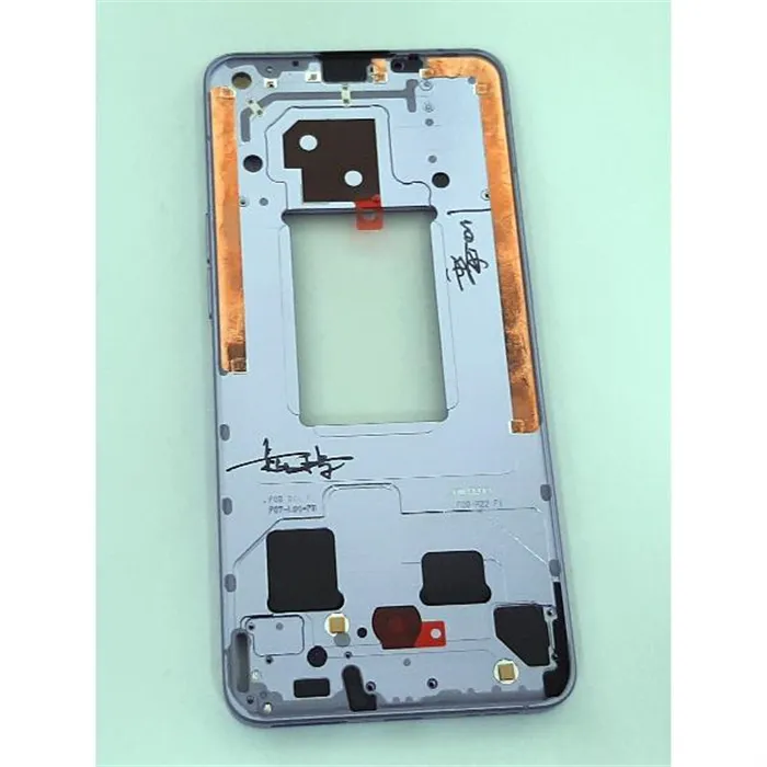 Carcasa central o marco purpura para Oppo Reno 6 5G CPH2251 calidad premium