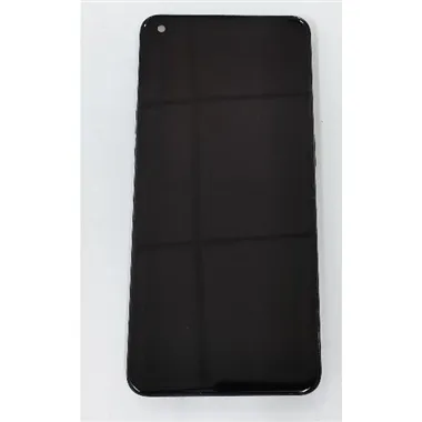 Pantalla oled para Oppo Reno 6 5G mas tactil negro mas marco negro calidad compatible hehui