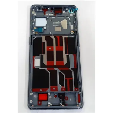 Carcasa central o marco negro para Oppo Reno 6 Pro 5G CPH2247 calidad premium
