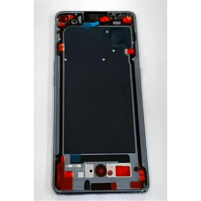 Carcasa central o marco negro para Oppo Reno 6 Pro 5G CPH2247 calidad premium