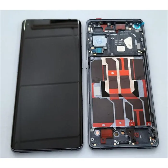 Pantalla lcd para Oppo Reno 6 Pro 5G CPH2247 mas tactil negro mas marco negro calidad premium