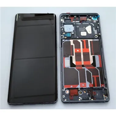 Pantalla lcd para Oppo Reno 6 Pro 5G CPH2247 mas tactil negro mas marco negro calidad premium
