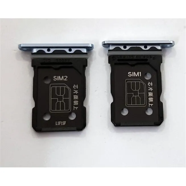 Soporte o bandeja dual sim azul para Oppo Reno 6 Pro 5g calidad premium