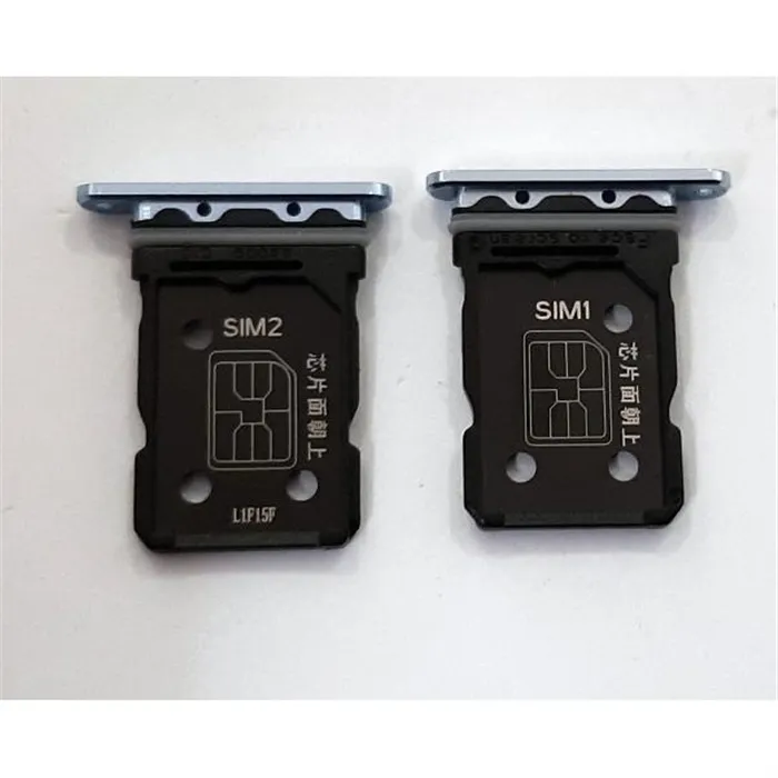 Soporte o bandeja dual sim azul para Oppo Reno 6 Pro 5g calidad premium