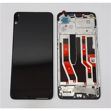 Pantalla lcd Oled para Oppo Reno 7 4G CPH2363 mas tactil negro con marco negro