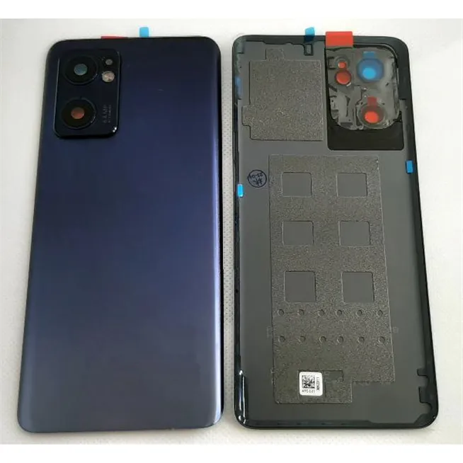 Tapa trasera o tapa bateria negra para Oppo Reno 7 5G CPH2371 mas cubierta camara