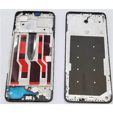 Carcasa o marco frontal negro para Oppo Reno 7 Lite 5G CPH2343 Oppo Reno 8 Lite 5G CPH2343 