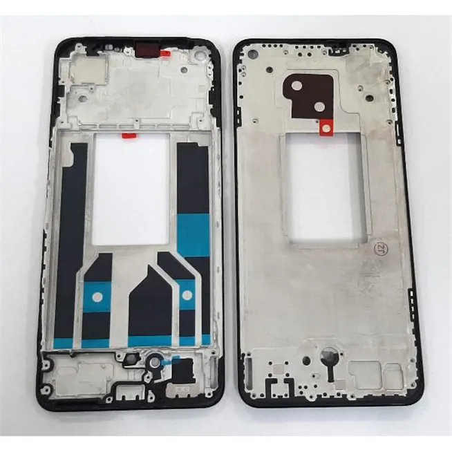 Carcasa central o marco negro para Oppo Reno 8 5G calidad premium