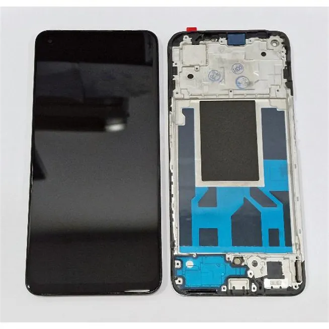 Pantalla lcd para Oppo Reno 8 5G mas tactil negro mas marco negro calidad premium