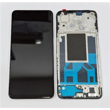 Pantalla lcd para Oppo Reno 8 5G mas tactil negro mas marco negro calidad premium