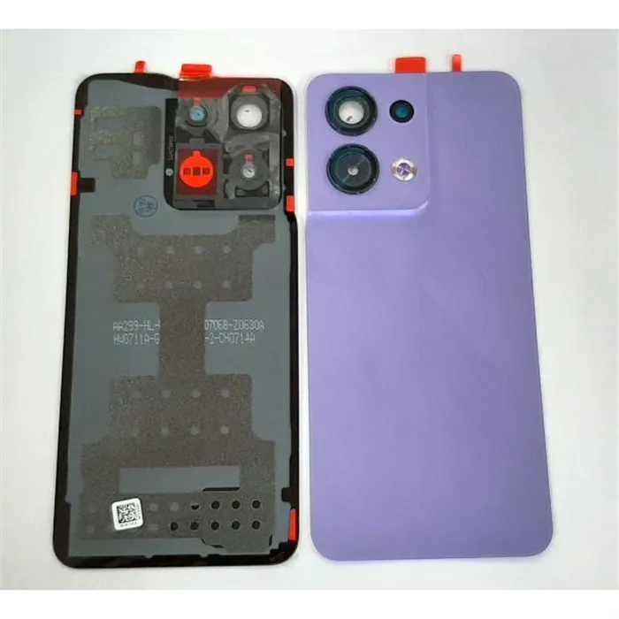 Tapa trasera o tapa bateria purpura para Oppo Reno 8 5G RMX3241 mas cubierta camara