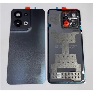 Tapa trasera o tapa bateria negra para Oppo Reno 8 5G CPH3241 mas cubierta camara